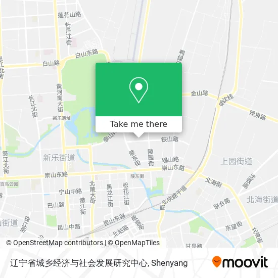 辽宁省城乡经济与社会发展研究中心 map