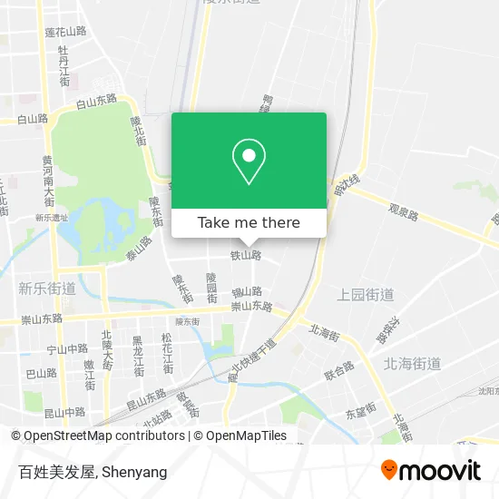 百姓美发屋 map