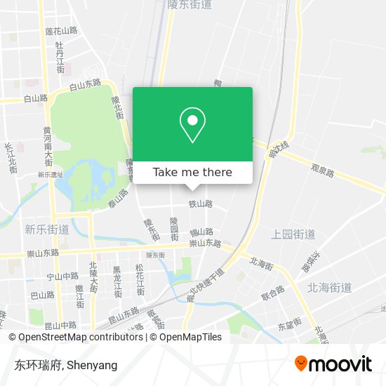 东环瑞府 map