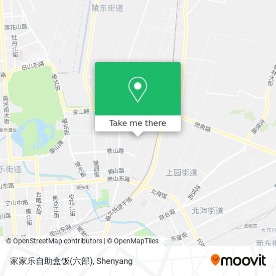 家家乐自助盒饭(六部) map