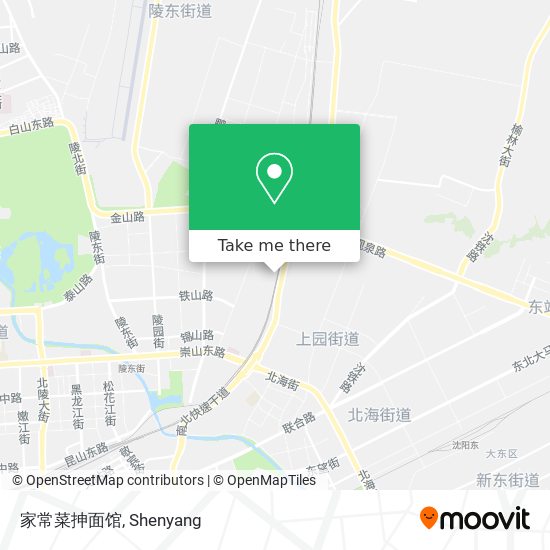 家常菜抻面馆 map