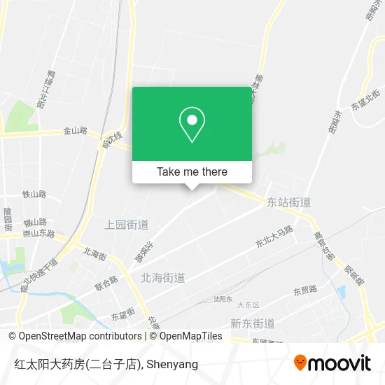 红太阳大药房(二台子店) map