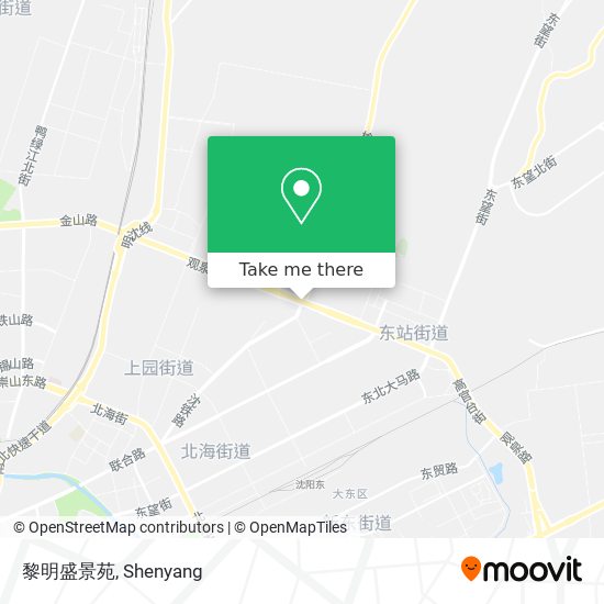 黎明盛景苑 map