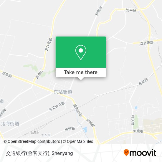 交通银行(金客支行) map
