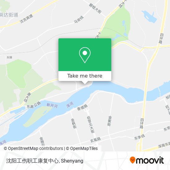 沈阳工伤职工康复中心 map