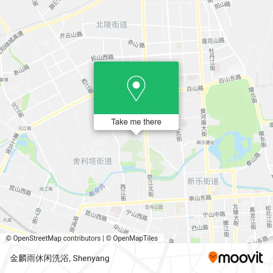 金麟雨休闲洗浴 map