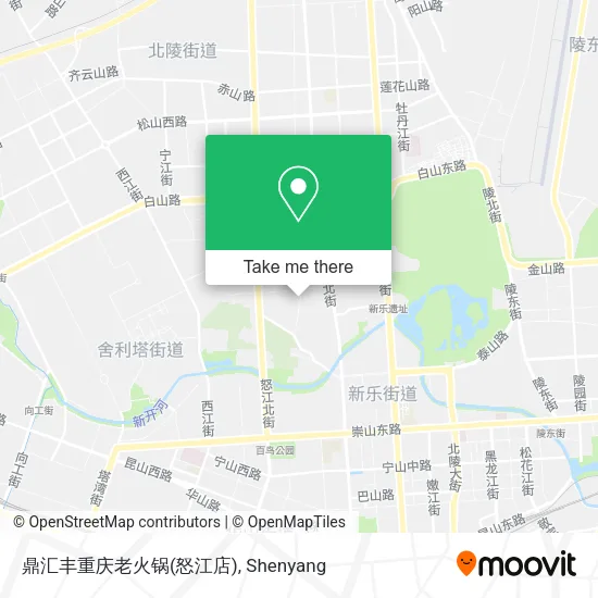 鼎汇丰重庆老火锅(怒江店) map