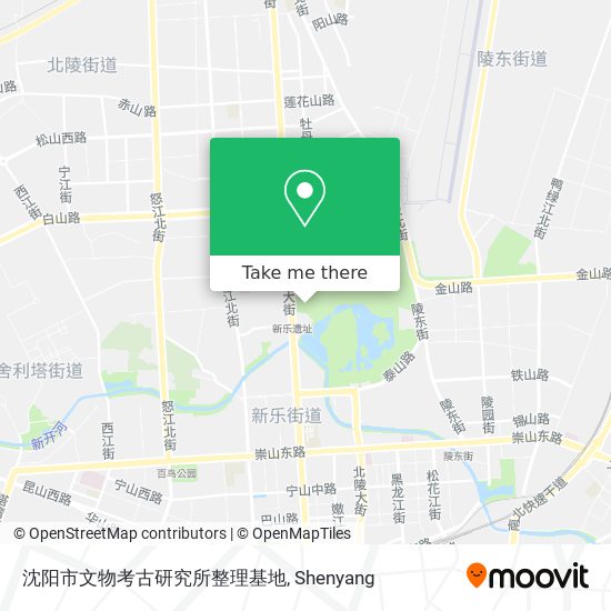 沈阳市文物考古研究所整理基地 map