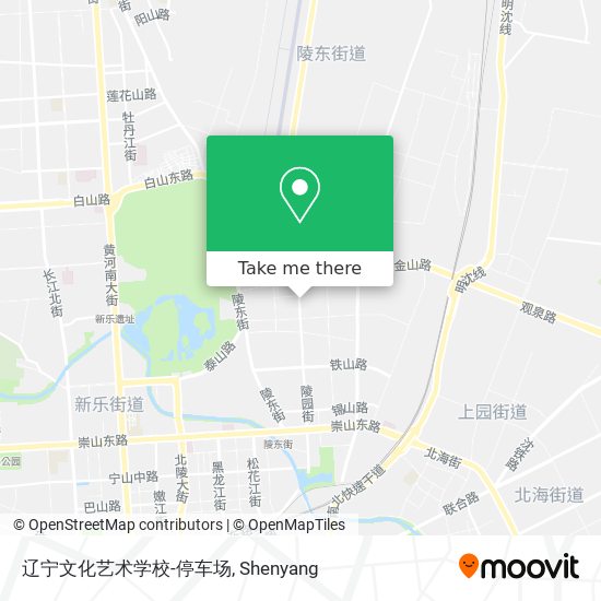 辽宁文化艺术学校-停车场 map