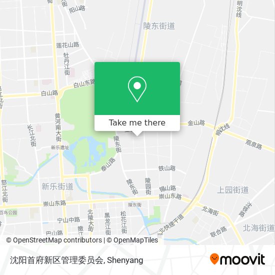 沈阳首府新区管理委员会 map