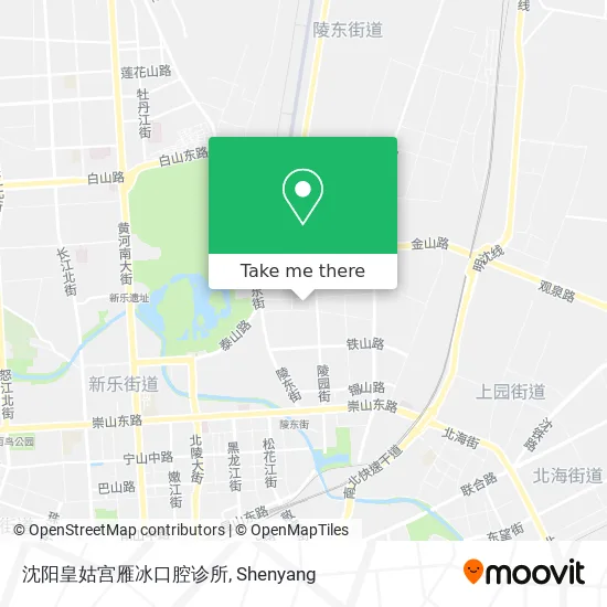 沈阳皇姑宫雁冰口腔诊所 map