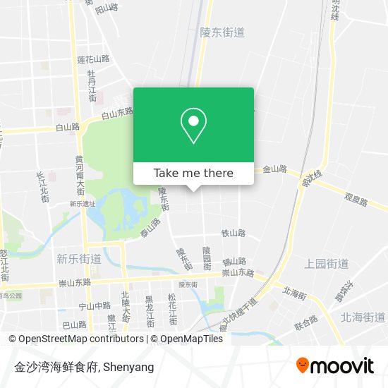 金沙湾海鲜食府 map