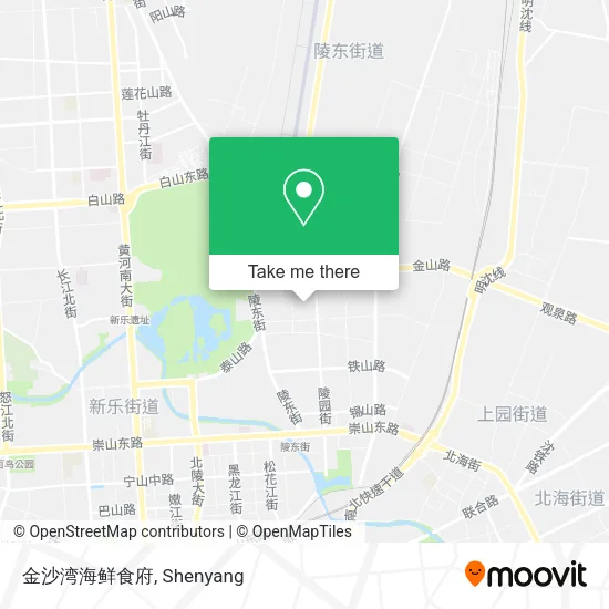 金沙湾海鲜食府 map