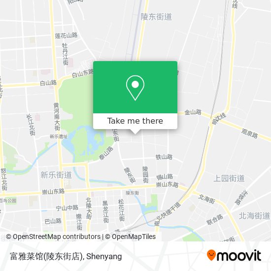 富雅菜馆(陵东街店) map