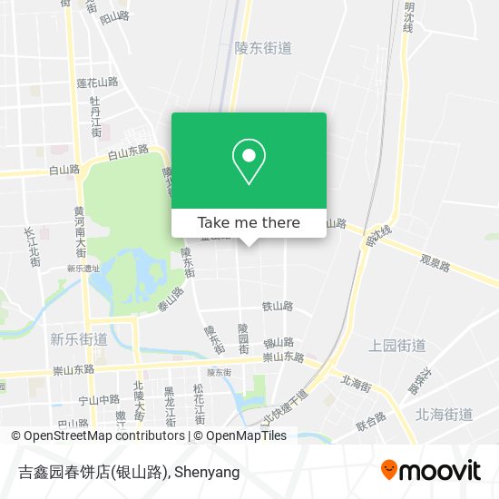 吉鑫园春饼店(银山路) map