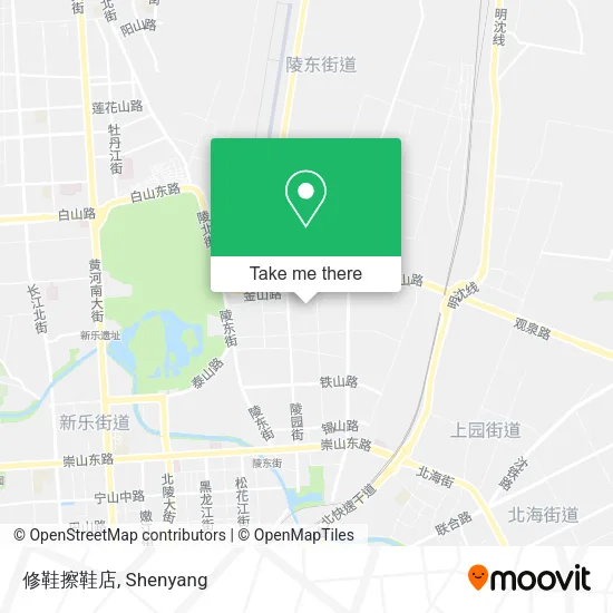 修鞋擦鞋店 map