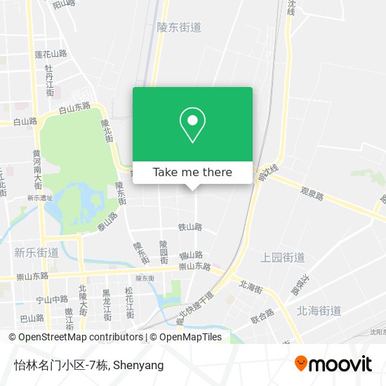 怡林名门小区-7栋 map