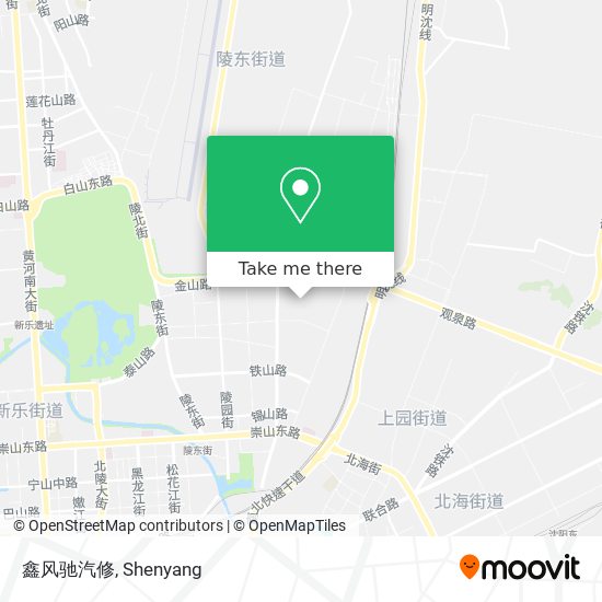 鑫风驰汽修 map