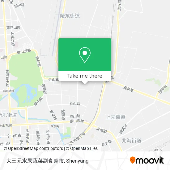 大三元水果蔬菜副食超市 map