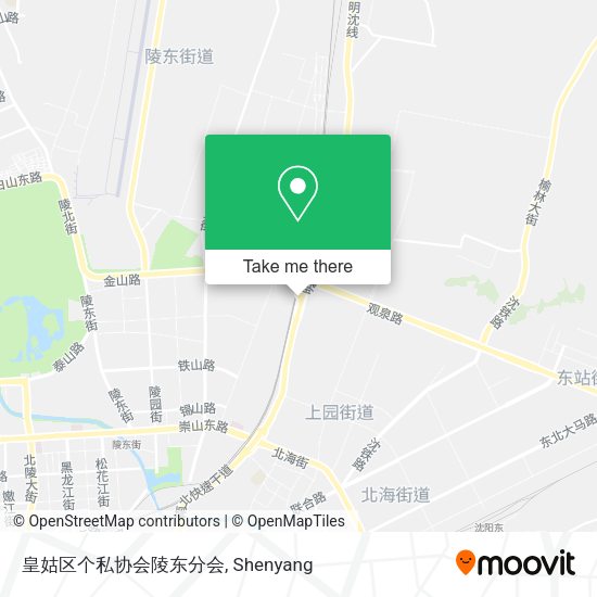 皇姑区个私协会陵东分会 map