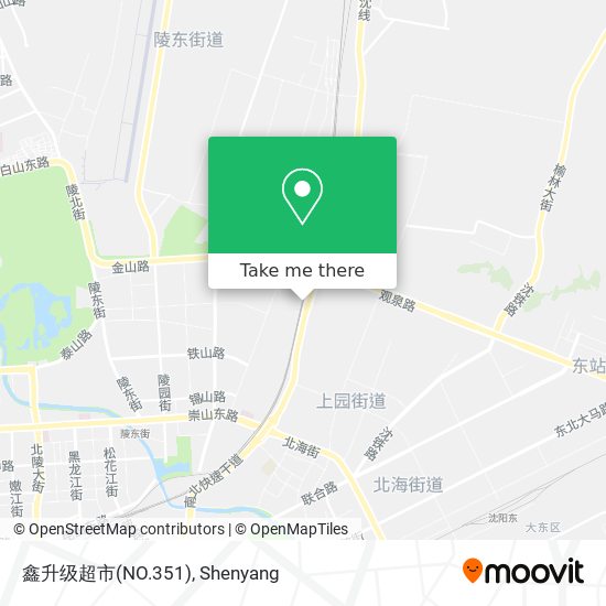 鑫升级超市(NO.351) map