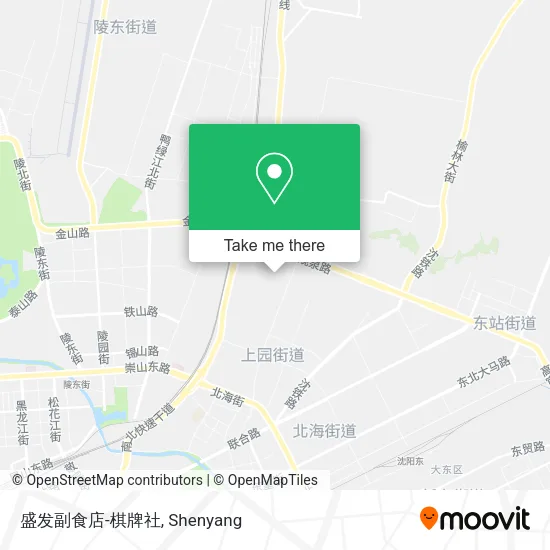 盛发副食店-棋牌社 map