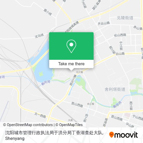 沈阳城市管理行政执法局于洪分局丁香湖查处大队 map