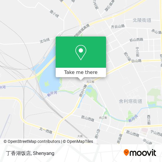 丁香湖饭店 map