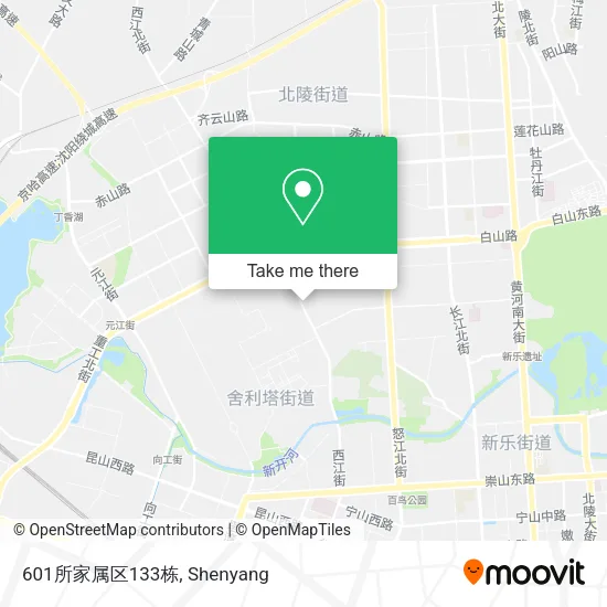 601所家属区133栋 map