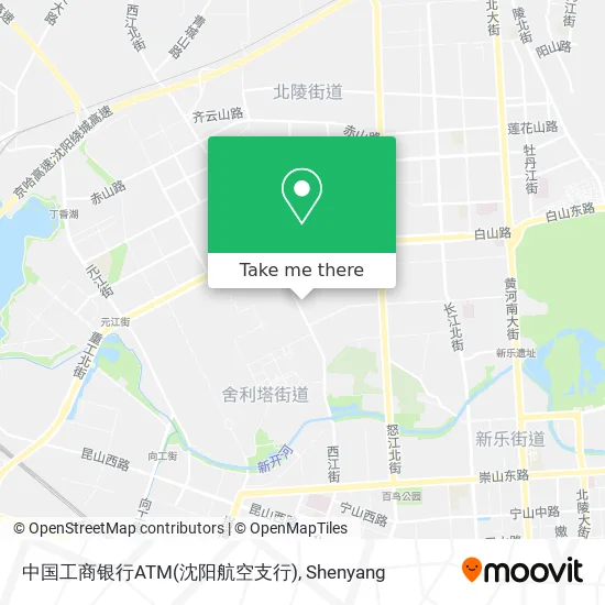 中国工商银行ATM(沈阳航空支行) map