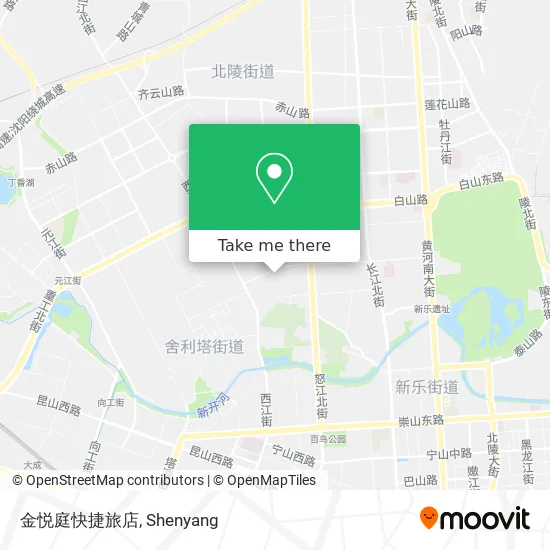 金悦庭快捷旅店 map