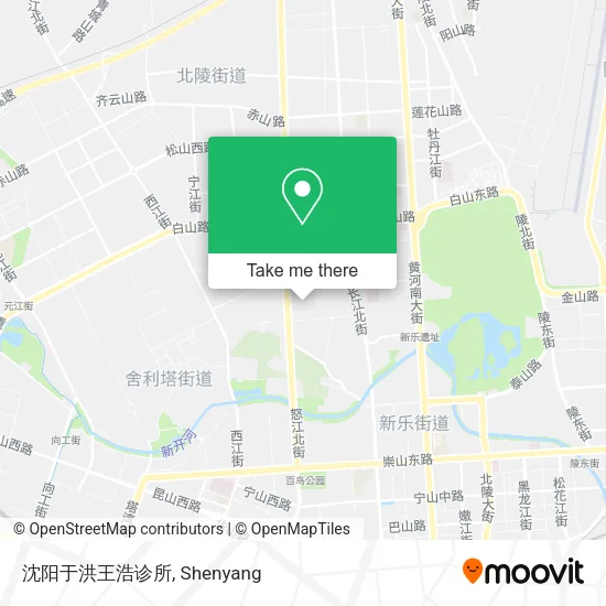 沈阳于洪王浩诊所 map