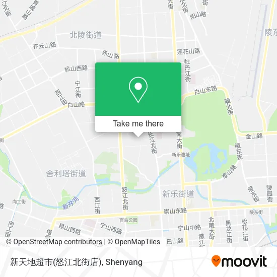 新天地超市(怒江北街店) map