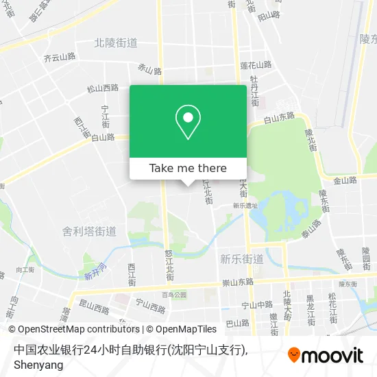 中国农业银行24小时自助银行(沈阳宁山支行) map