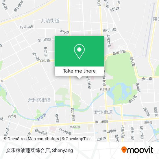众乐粮油蔬菜综合店 map