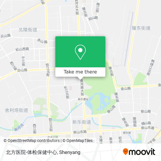 北方医院-体检保健中心 map