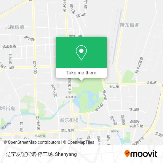 辽宁友谊宾馆-停车场 map