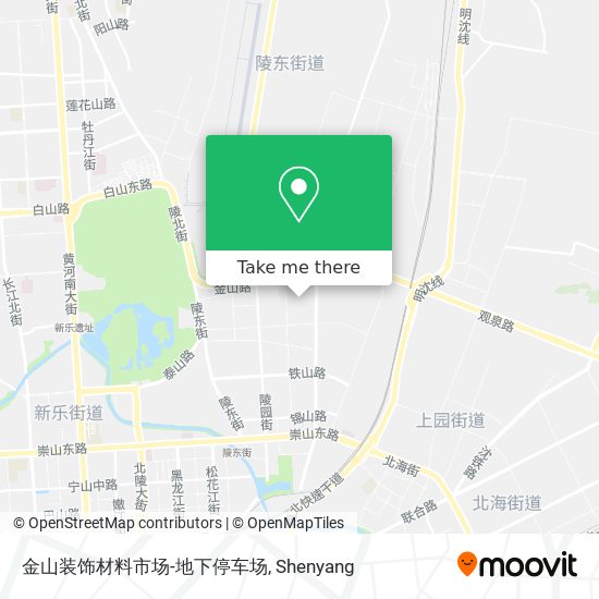 金山装饰材料市场-地下停车场 map