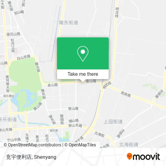 竞宇便利店 map