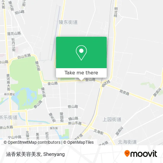 涵香紫美容美发 map