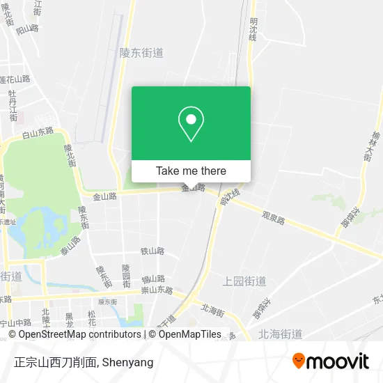 正宗山西刀削面 map