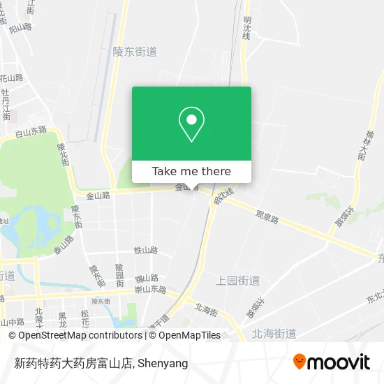 新药特药大药房富山店 map