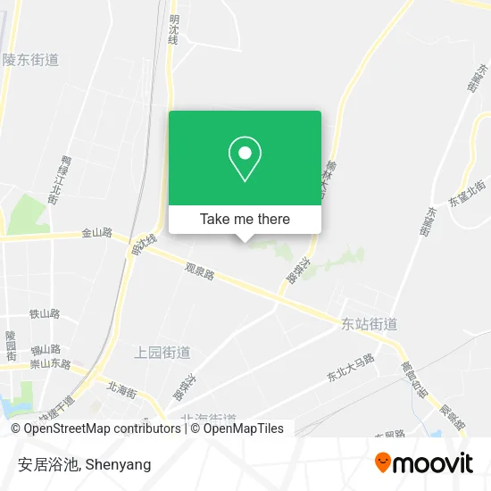 安居浴池 map