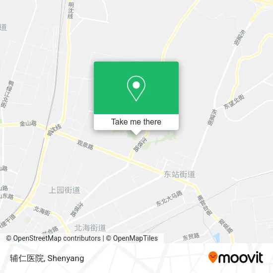辅仁医院 map