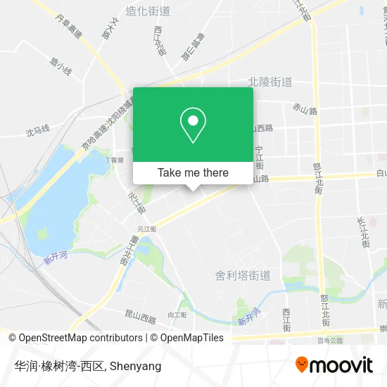 华润·橡树湾-西区 map