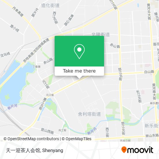 天一迎茶人会馆 map