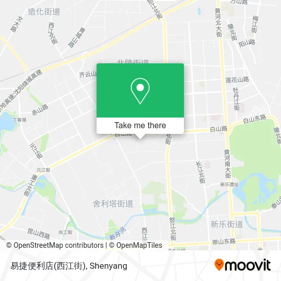 易捷便利店(西江街) map