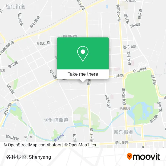 各种炒菜 map