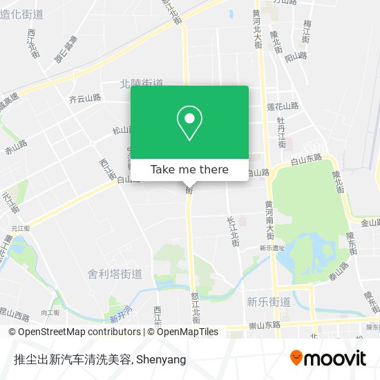 推尘出新汽车清洗美容 map