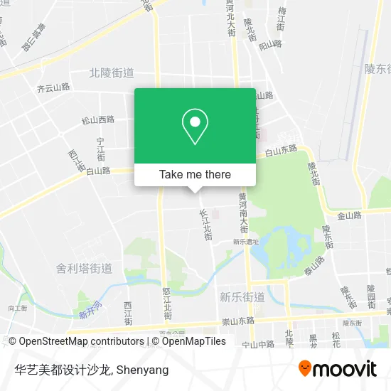 华艺美都设计沙龙 map